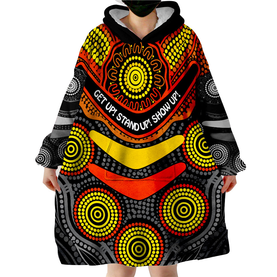 custom-personalised-naidoc-week-2022-aboriginal-get-up-stand-up-show-up-wearable-blanket-hoodie