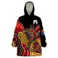 custom-personalised-naidoc-week-2022-aboriginal-lizard-always-proud-history-wearable-blanket-hoodie