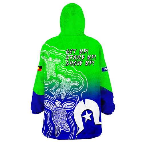 custom-personalised-naidoc-week-2022-torres-strait-islanders-with-aboriginal-turtles-wearable-blanket-hoodie