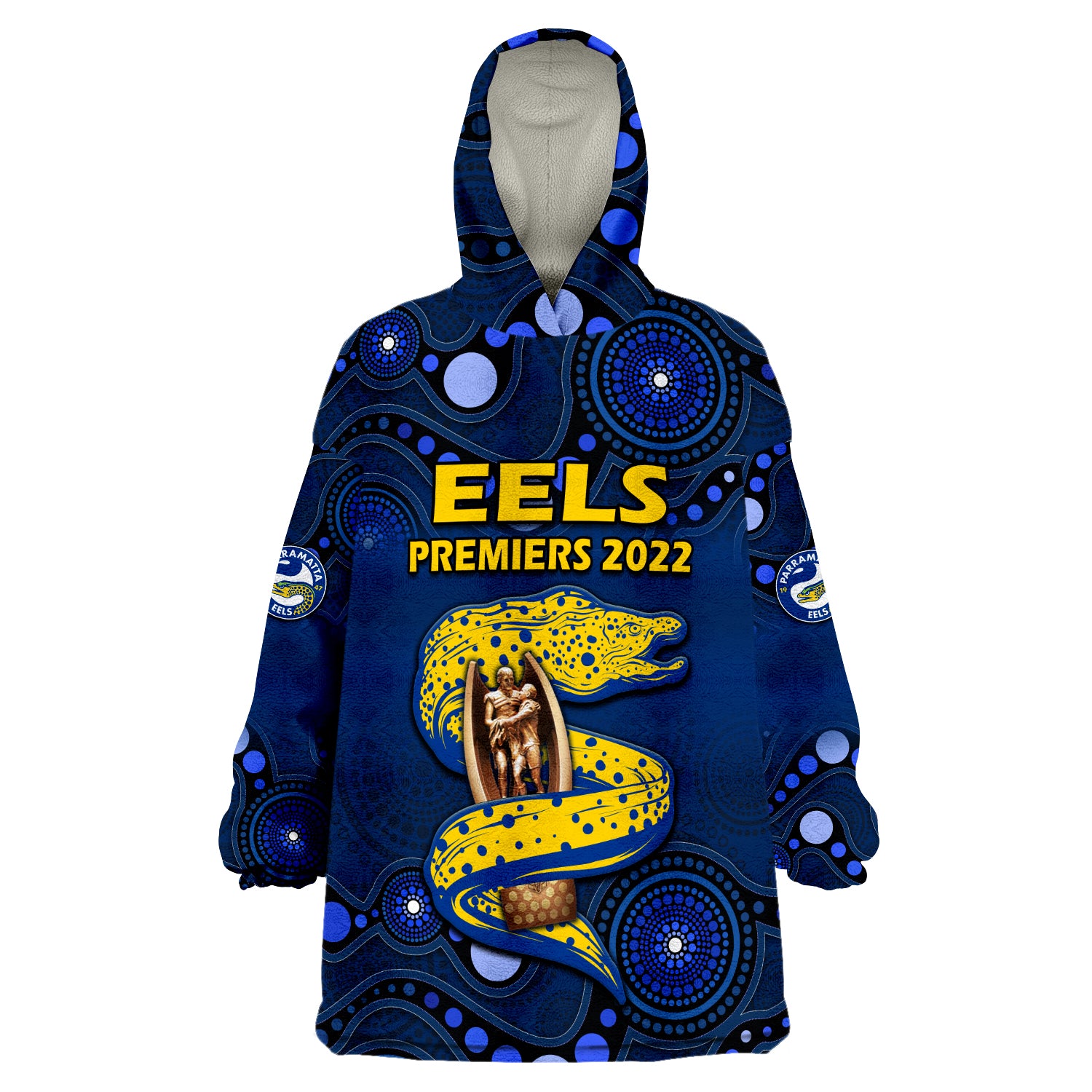 custom-personalised-parramatta-eels-rugby-premiers-2022-eels-champion-aboriginal-dot-blue-style-wearable-blanket-hoodie