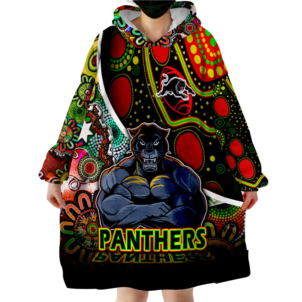 custom-personalised-penrith-panthers-strong-panthers-legend-with-special-aboriginal-style-wearable-blanket-hoodie