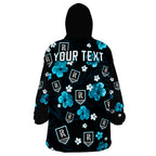 custom-personalised-power-football-port-adelaide-premiers-tropical-flowers-simple-wearable-blanket-hoodie