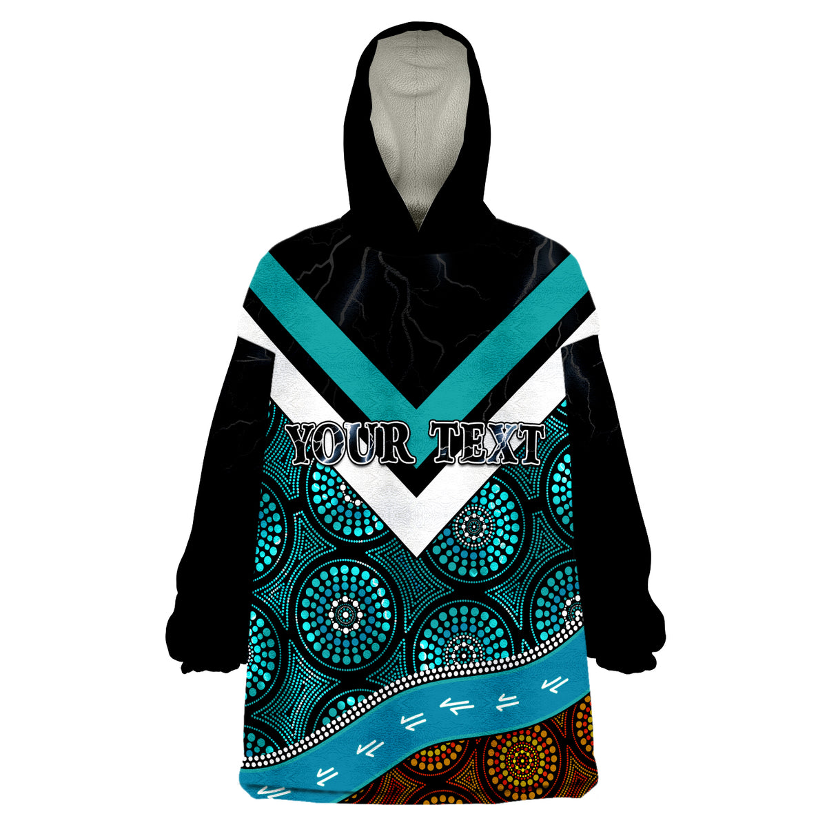 custom-personalised-power-indigenous-2022-proud-port-adelaide-wearable-blanket-hoodie