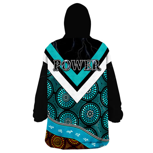 custom-personalised-power-indigenous-2022-proud-port-adelaide-wearable-blanket-hoodie