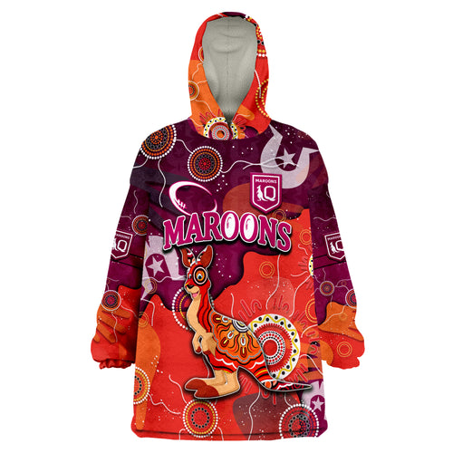 custom-personalised-queenslanders-rugby-naidoc-week-2022-aboriginal-style-wearable-blanket-hoodie