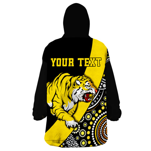 custom-personalised-richmond-indigenous-tigers-football-wearable-blanket-hoodie