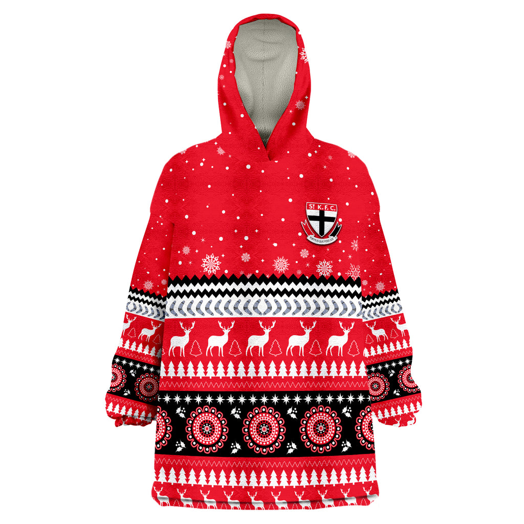custom-personalised-saints-christmas-indigenous-st-kilda-football-wearable-blanket-hoodie