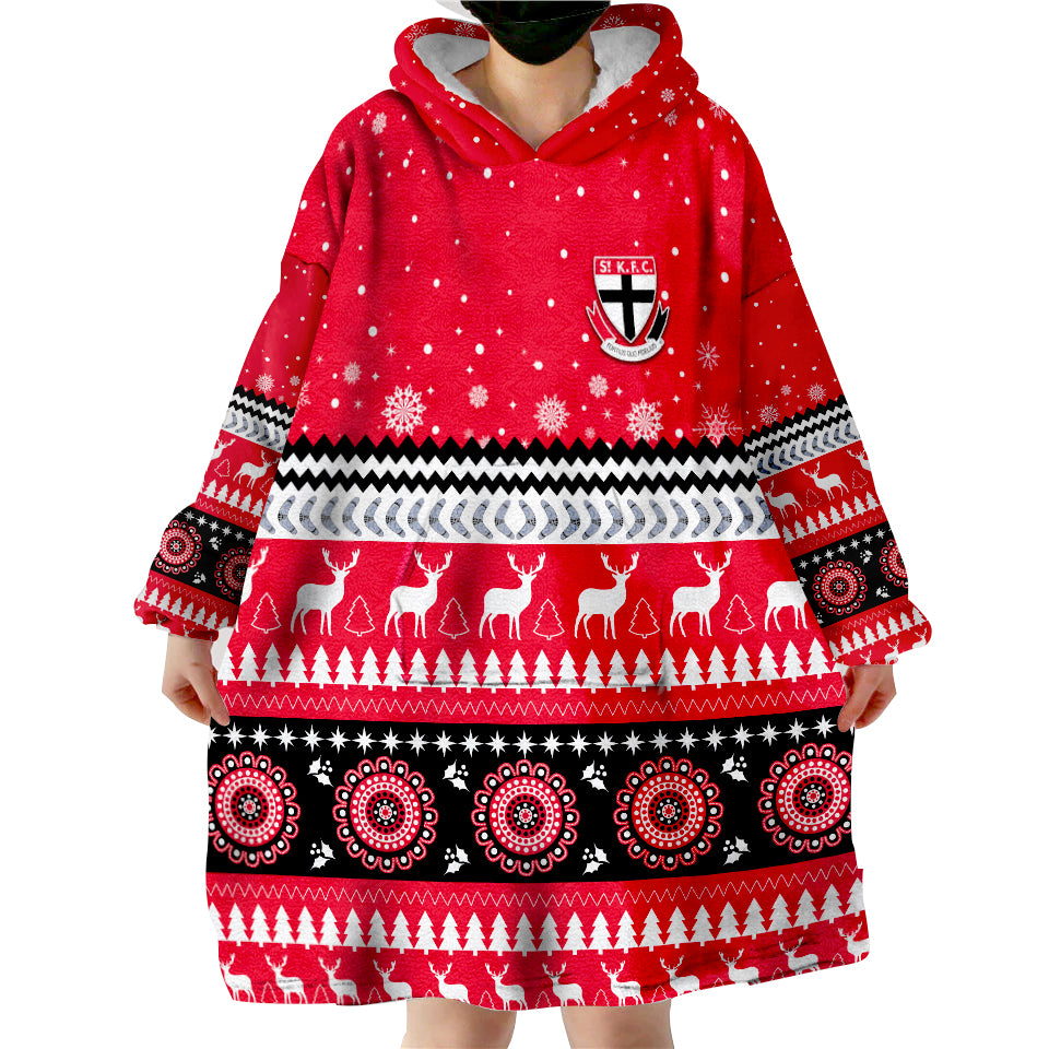 custom-personalised-saints-christmas-indigenous-st-kilda-football-wearable-blanket-hoodie