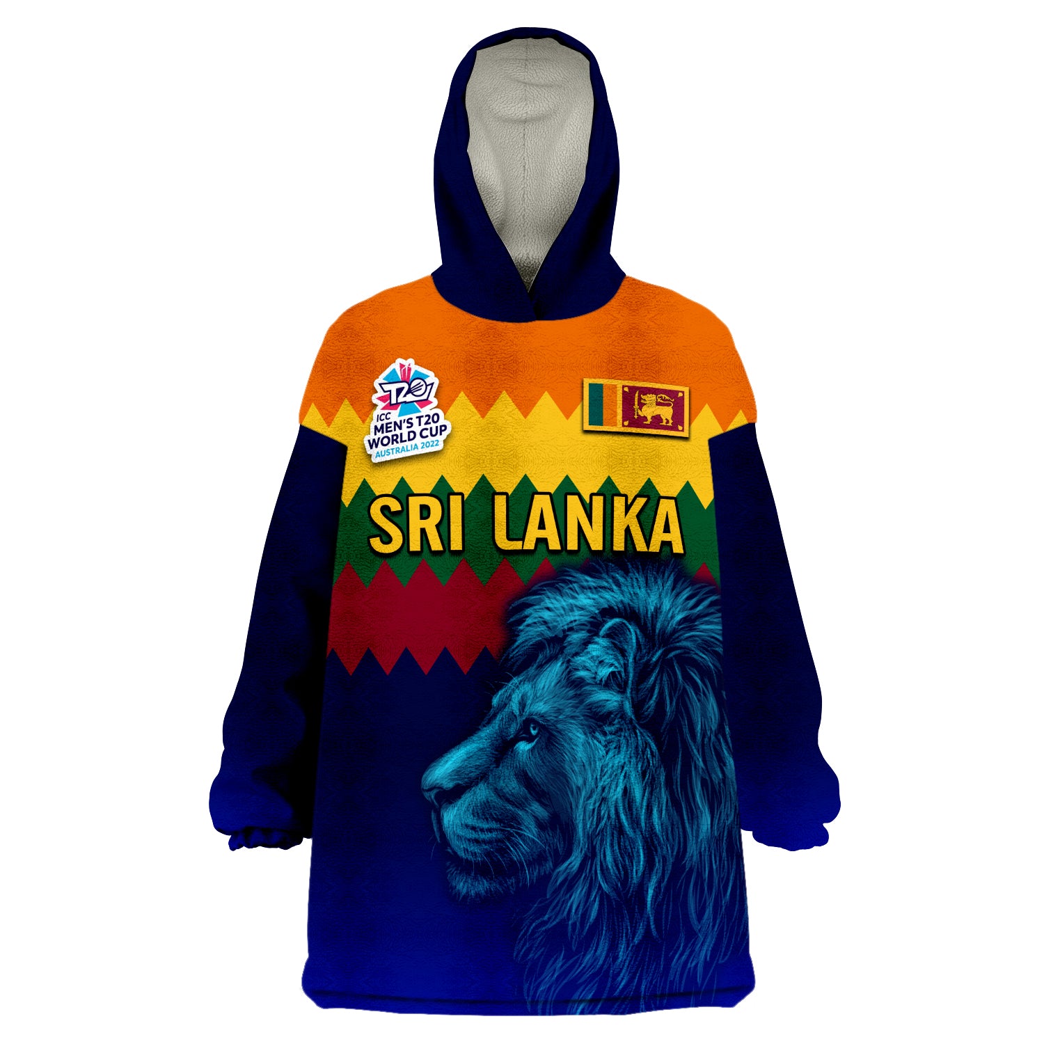 custom-personalised-sri-lanka-the-lions-cricket-mens-t20-world-cup-wearable-blanket-hoodie