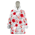 custom-personalised-swans-football-sydney-premiers-tropical-flowers-simple-wearable-blanket-hoodie