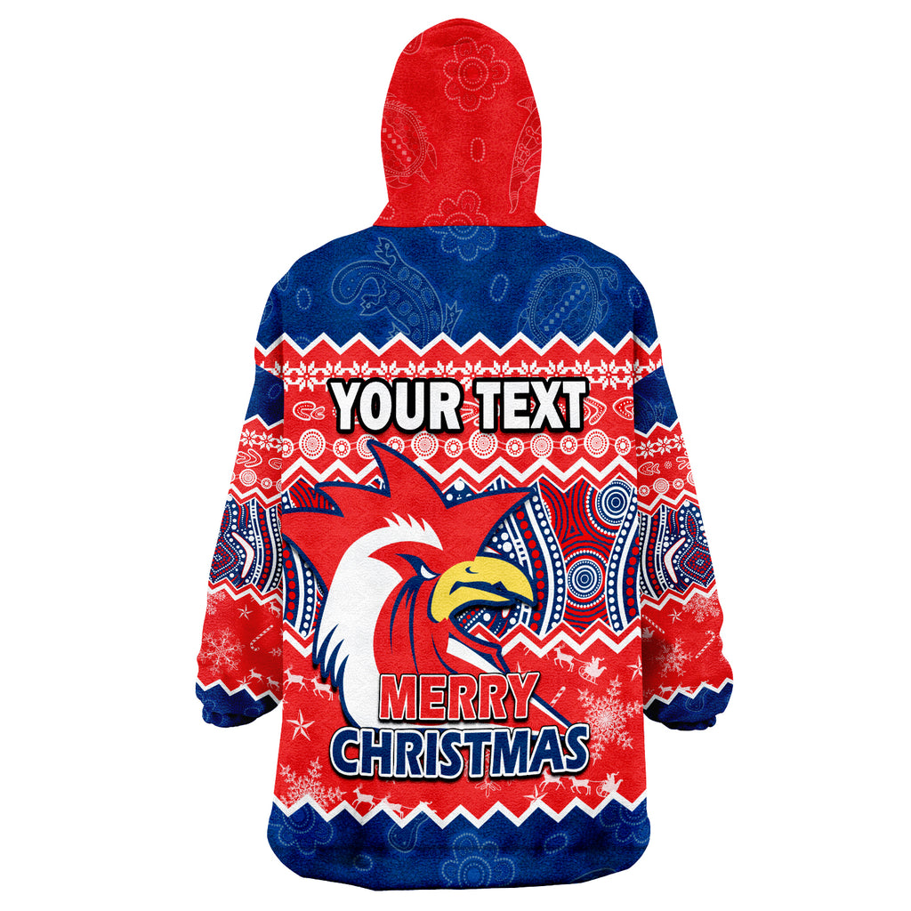 custom-personalised-sydney-aboriginal-roosters-christmas-vibe-wearable-blanket-hoodie