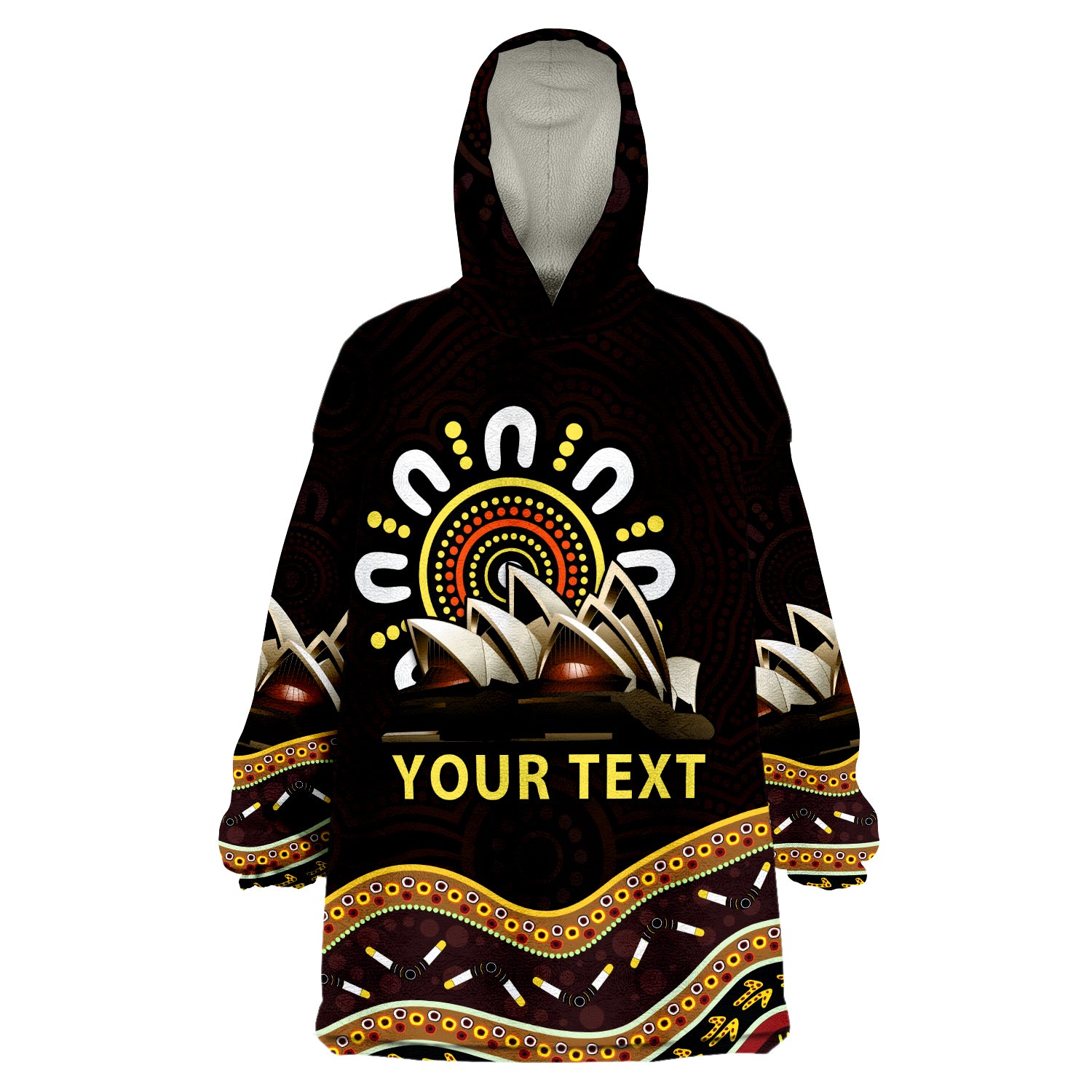 custom-personalised-sydney-australia-aboriginal-art-sydney-opera-house-wearable-blanket-hoodie