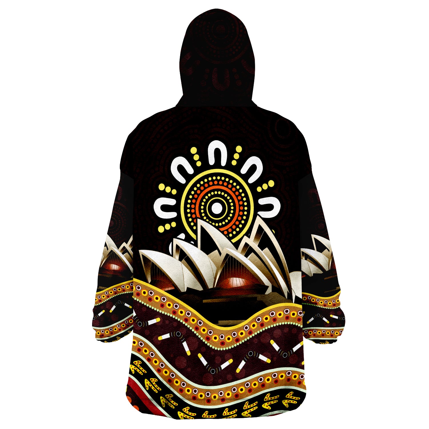 custom-personalised-sydney-australia-aboriginal-art-sydney-opera-house-wearable-blanket-hoodie