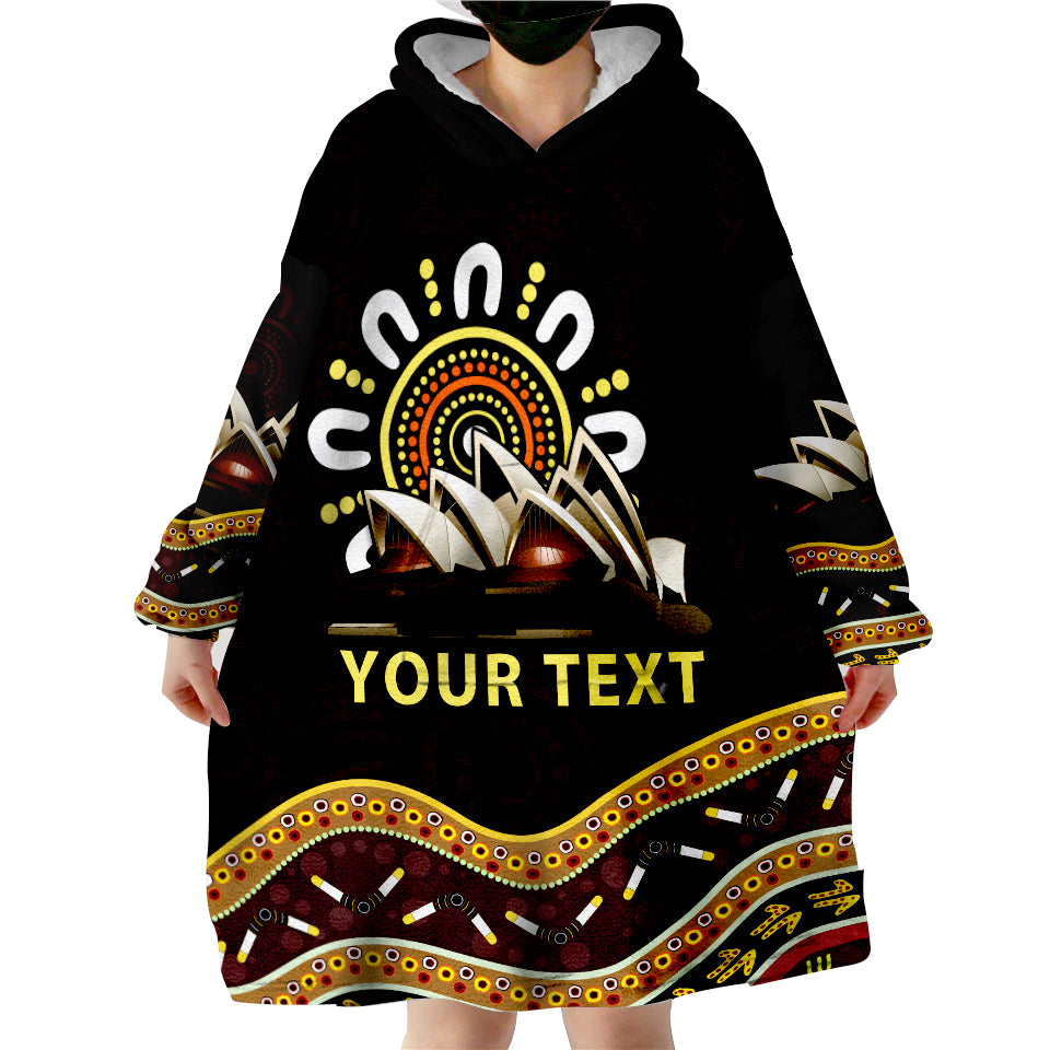 custom-personalised-sydney-australia-aboriginal-art-sydney-opera-house-wearable-blanket-hoodie