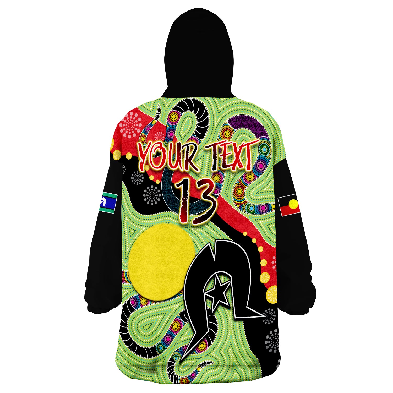 custom-text-and-number-aboriginal-naidoc-week-stronger-together-unique-style-wearable-blanket-hoodie