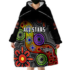 custom-text-and-number-all-stars-christmas-indigenous-dreamtime-wearable-blanket-hoodie