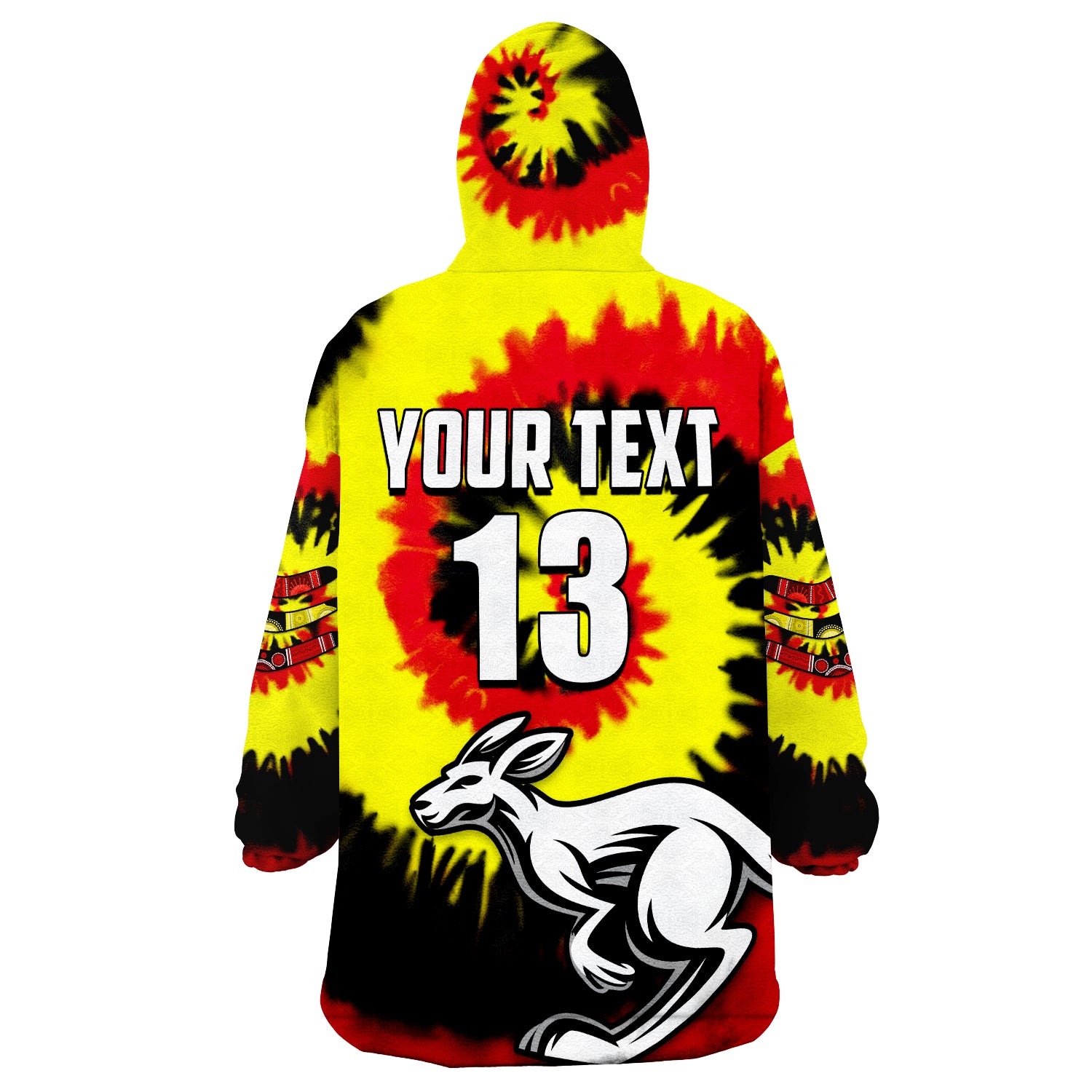 custom-text-and-number-australia-aboriginal-colorful-tie-dye-wearable-blanket-hoodie