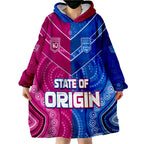 custom-text-and-number-blues-and-maroons-rugby-origin-nsw-combine-queensland-aboriginal-australian-wearable-blanket-hoodie