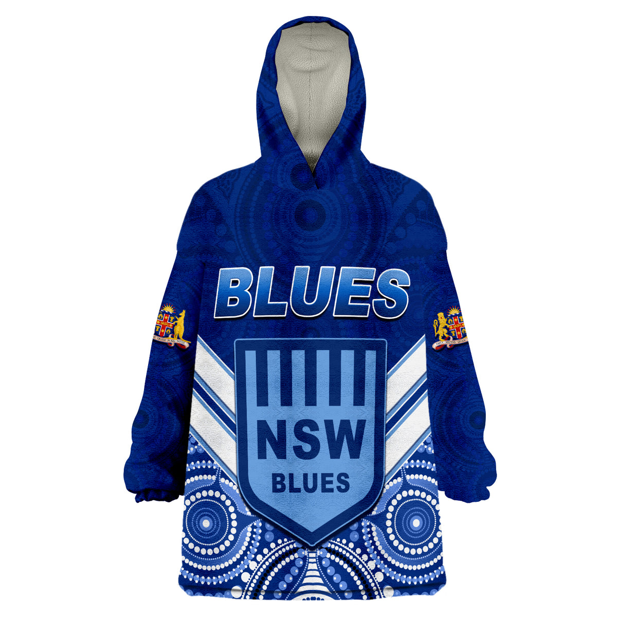 custom-text-and-number-blues-nsw-rugby-aboriginal-new-south-wales-origin-wearable-blanket-hoodie