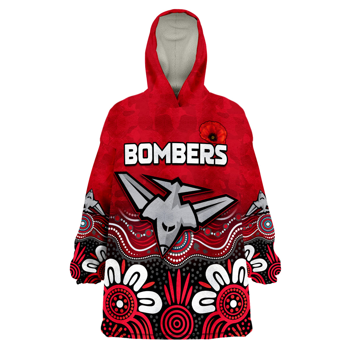 custom-text-and-number-bombers-anzac-2022-essendon-football-aboriginal-remember-them-wearable-blanket-hoodie