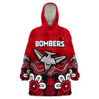 custom-text-and-number-bombers-anzac-2022-essendon-football-aboriginal-remember-them-wearable-blanket-hoodie
