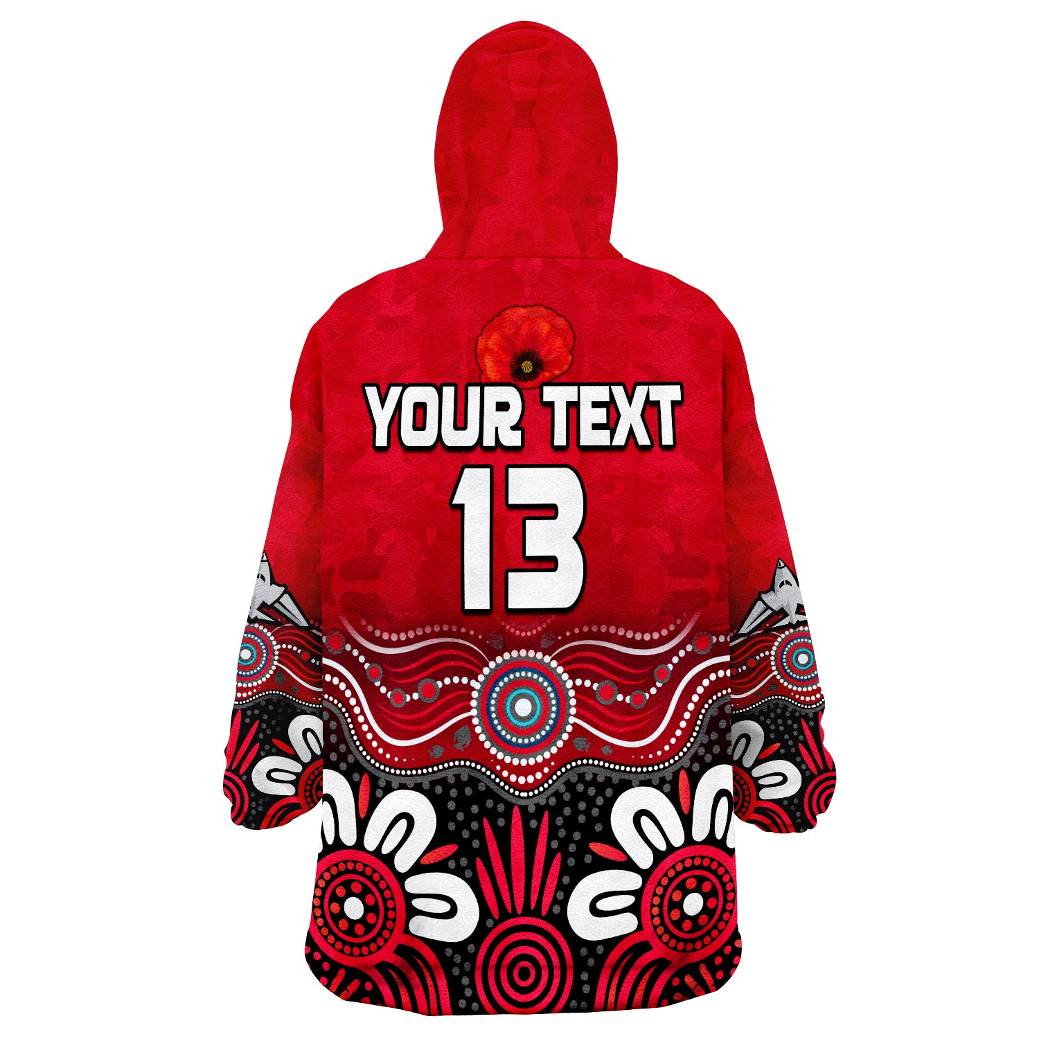 custom-text-and-number-bombers-anzac-2022-essendon-football-aboriginal-remember-them-wearable-blanket-hoodie