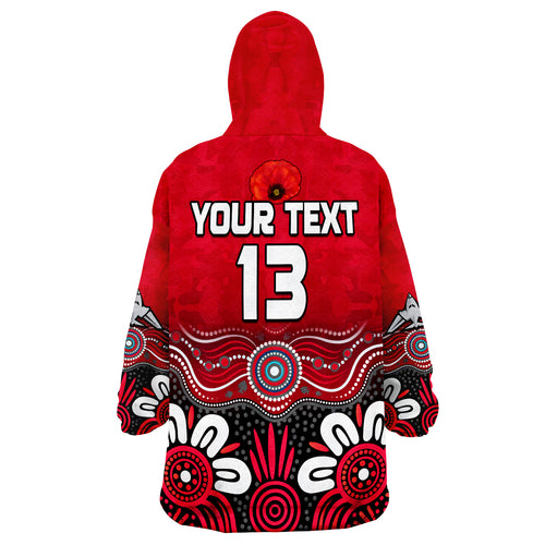 custom-text-and-number-bombers-anzac-2022-essendon-football-aboriginal-remember-them-wearable-blanket-hoodie