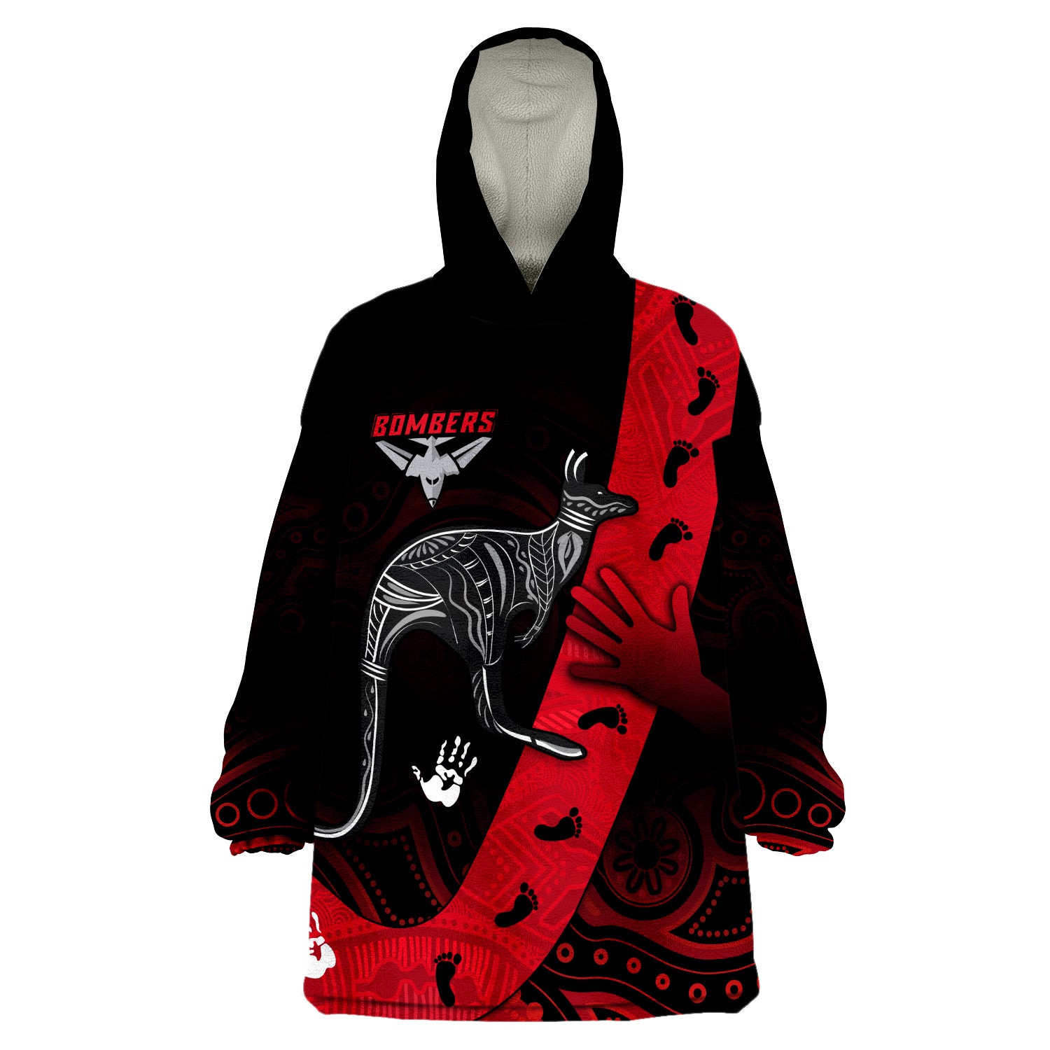 custom-text-and-number-bombers-indigenous-essendon-for-life-wearable-blanket-hoodie