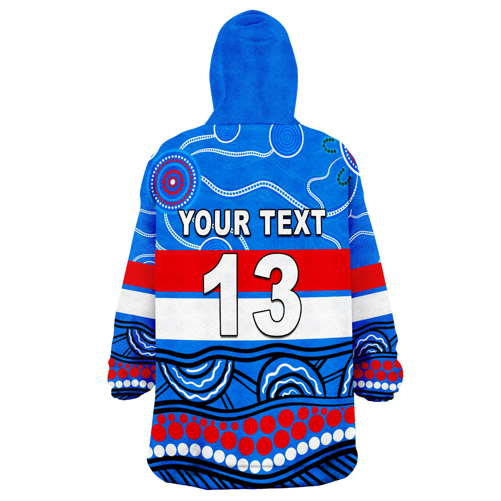custom-text-and-number-bulldogs-indigenous-western-football-wearable-blanket-hoodie