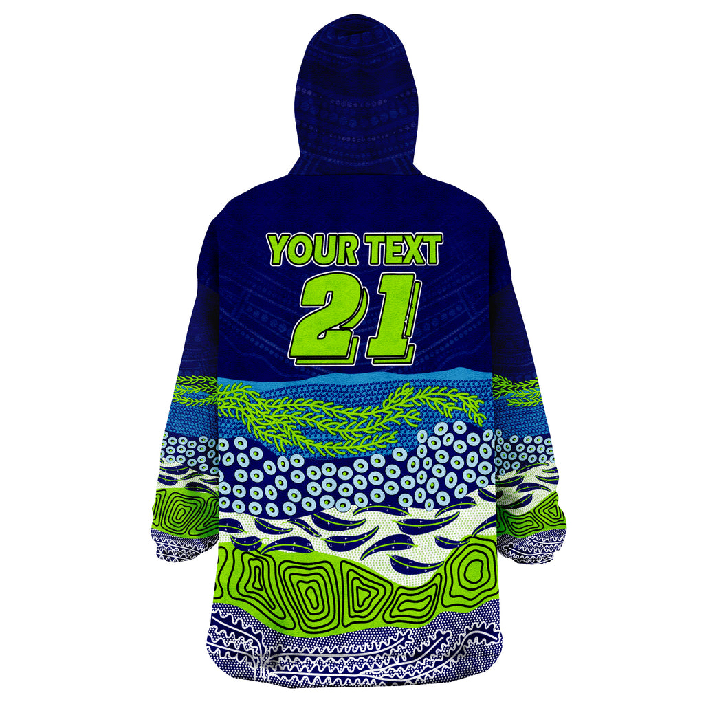 custom-text-and-number-canberra-the-green-machine-raiders-boomerang-indigenous-wearable-blanket-hoodie