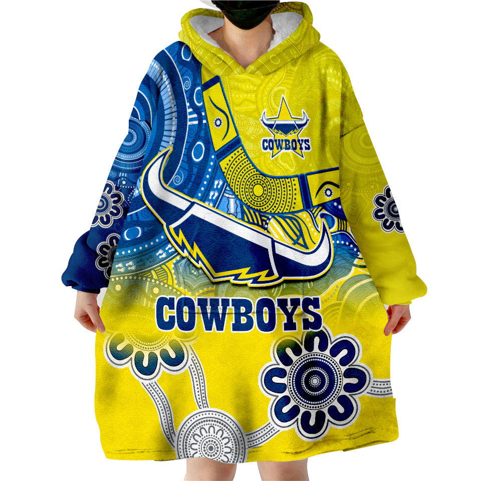custom-text-and-number-cowboys-rugby-aboriginal-boomerang-go-premiers-north-queensland-wearable-blanket-hoodie
