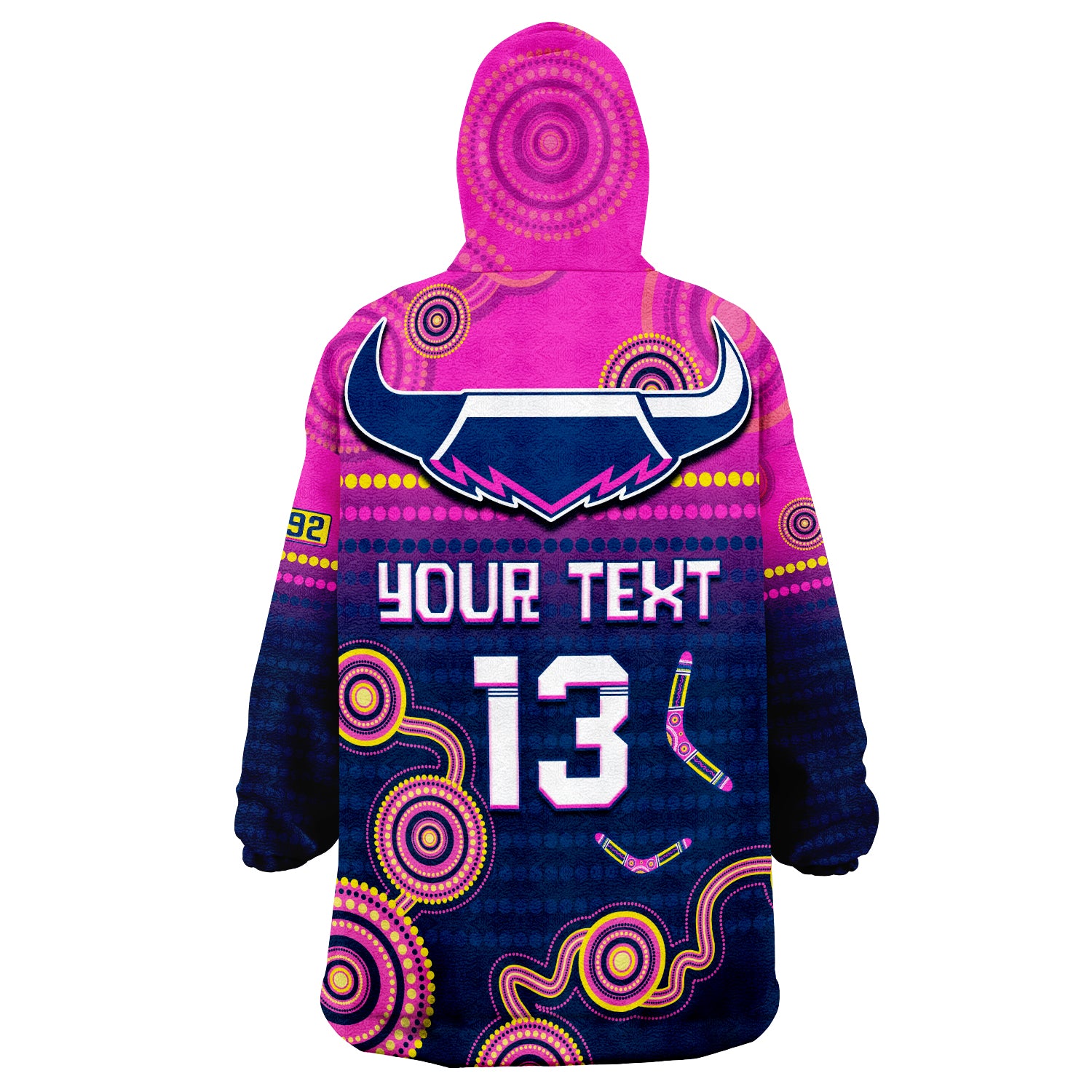custom-text-and-number-cowboys-rugby-aboriginal-go-premiers-north-queensland-wearable-blanket-hoodie