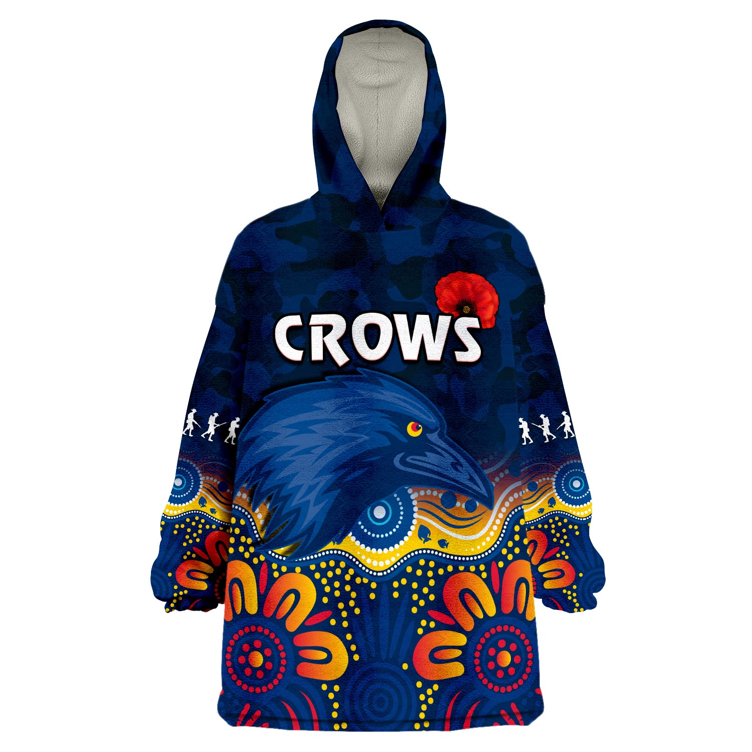 custom-text-and-number-crows-anzac-2022-adelaide-football-camouflage-style-wearable-blanket-hoodie