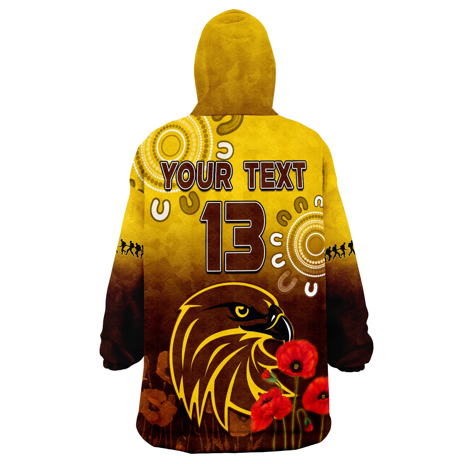 custom-text-and-number-hawks-anzac-2022-hawthorn-football-aboriginal-poppy-wearable-blanket-hoodie