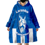 custom-text-and-number-kangaroos-laramba-roos-football-club-wearable-blanket-hoodie