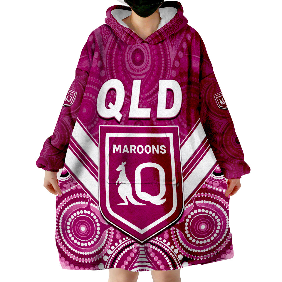 custom-text-and-number-maroons-rugby-aboriginal-queensland-origin-wearable-blanket-hoodie