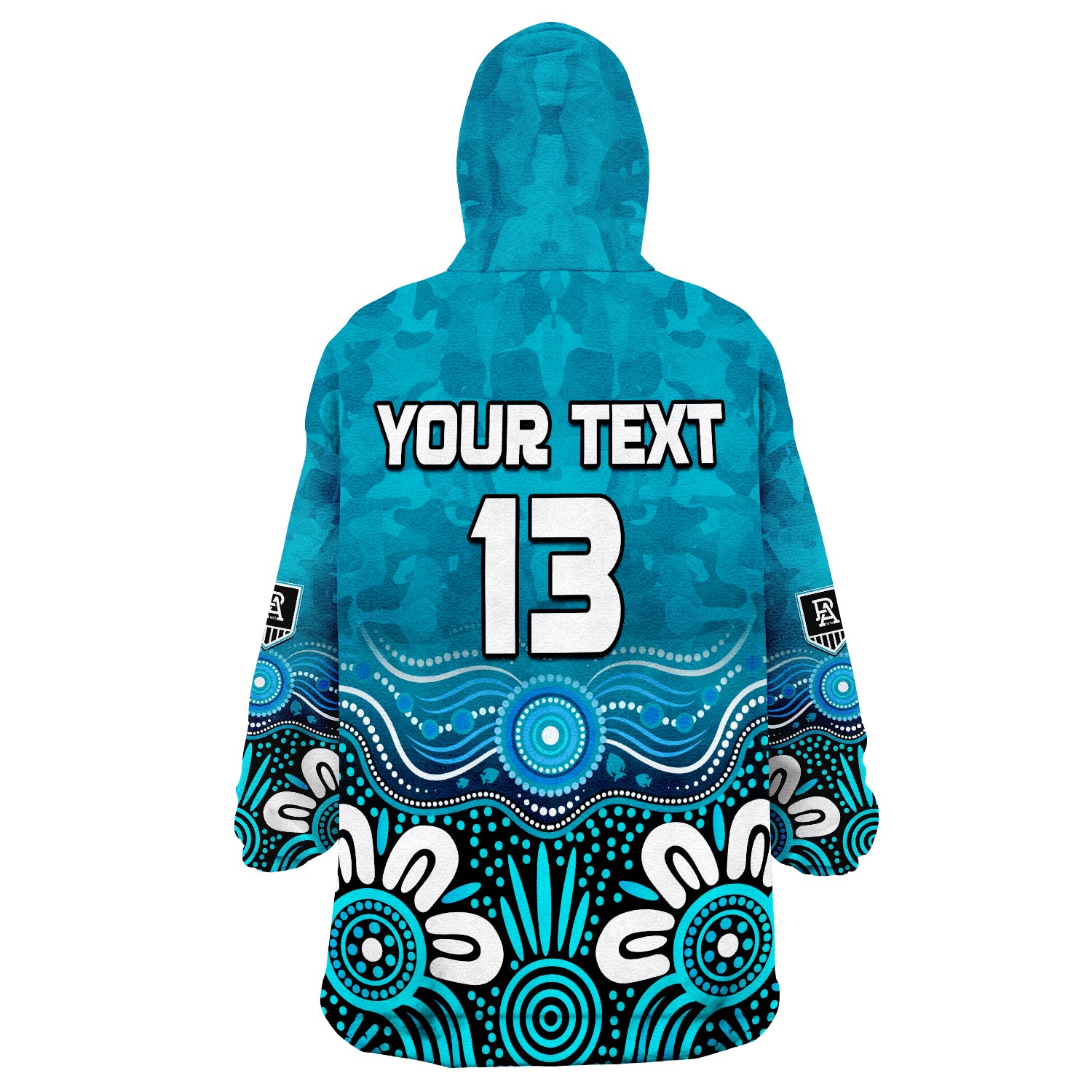 custom-text-and-number-power-anzac-2022-port-adelaide-aboriginal-remember-them-wearable-blanket-hoodie