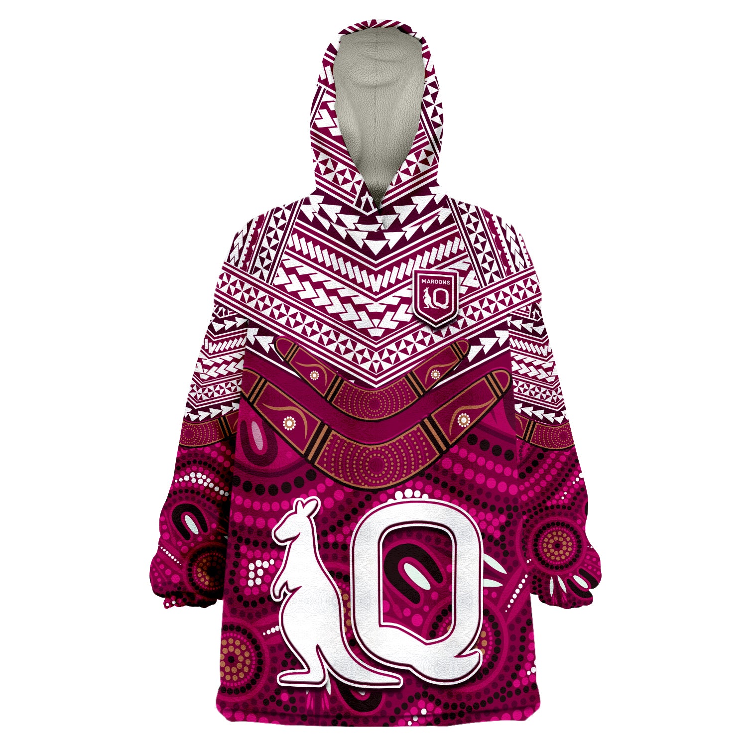 custom-text-and-number-qld-maroons-aboriginal-and-polynesia-admirable-wearable-blanket-hoodie
