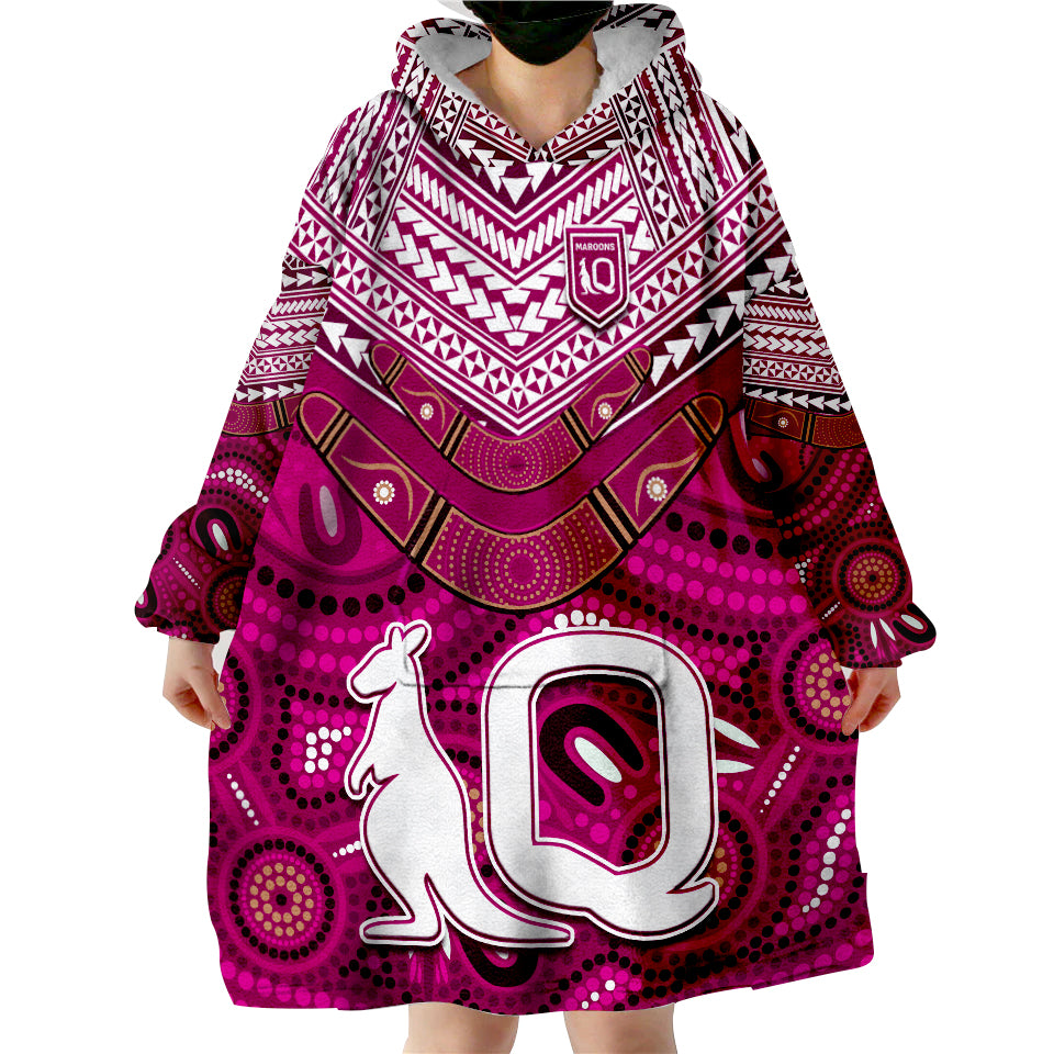 custom-text-and-number-qld-maroons-aboriginal-and-polynesia-admirable-wearable-blanket-hoodie