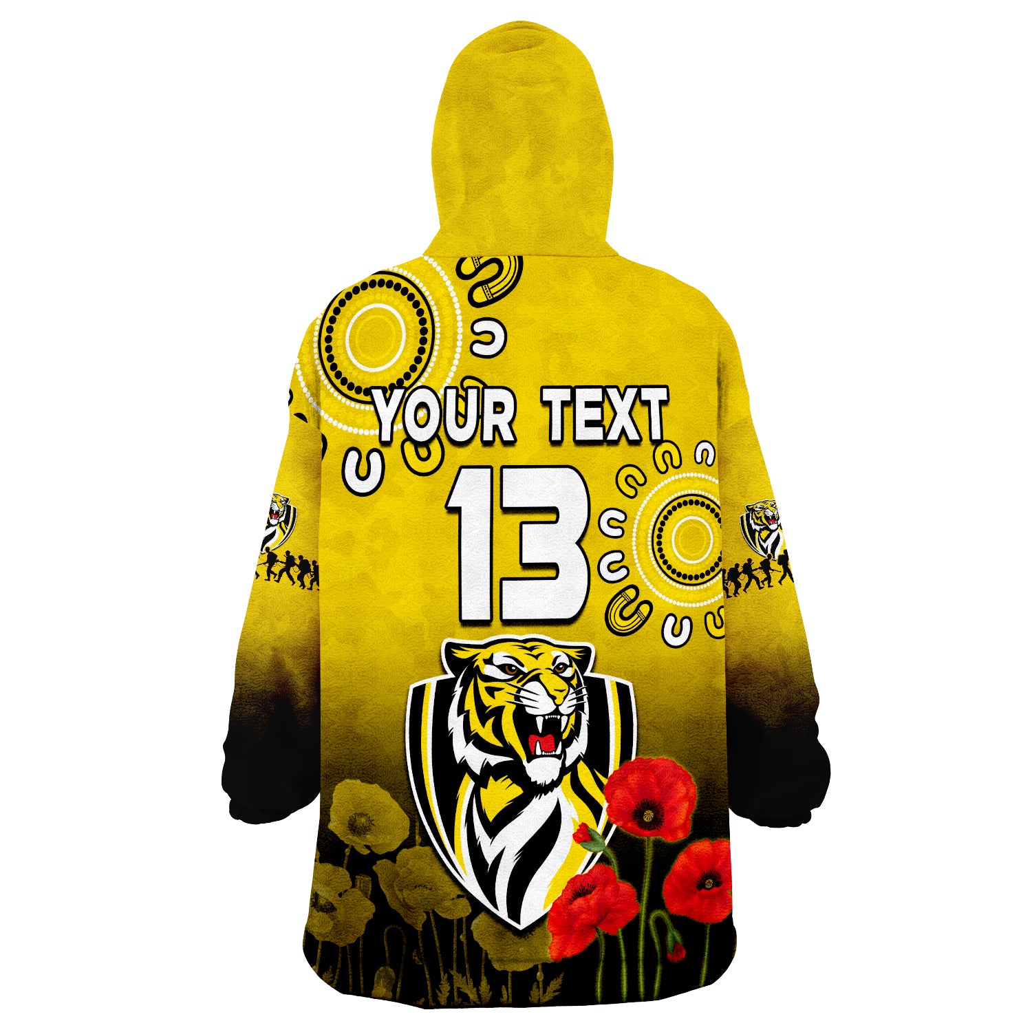 custom-text-and-number-richmond-anzac-2022-tigers-aboriginal-poppy-wearable-blanket-hoodie
