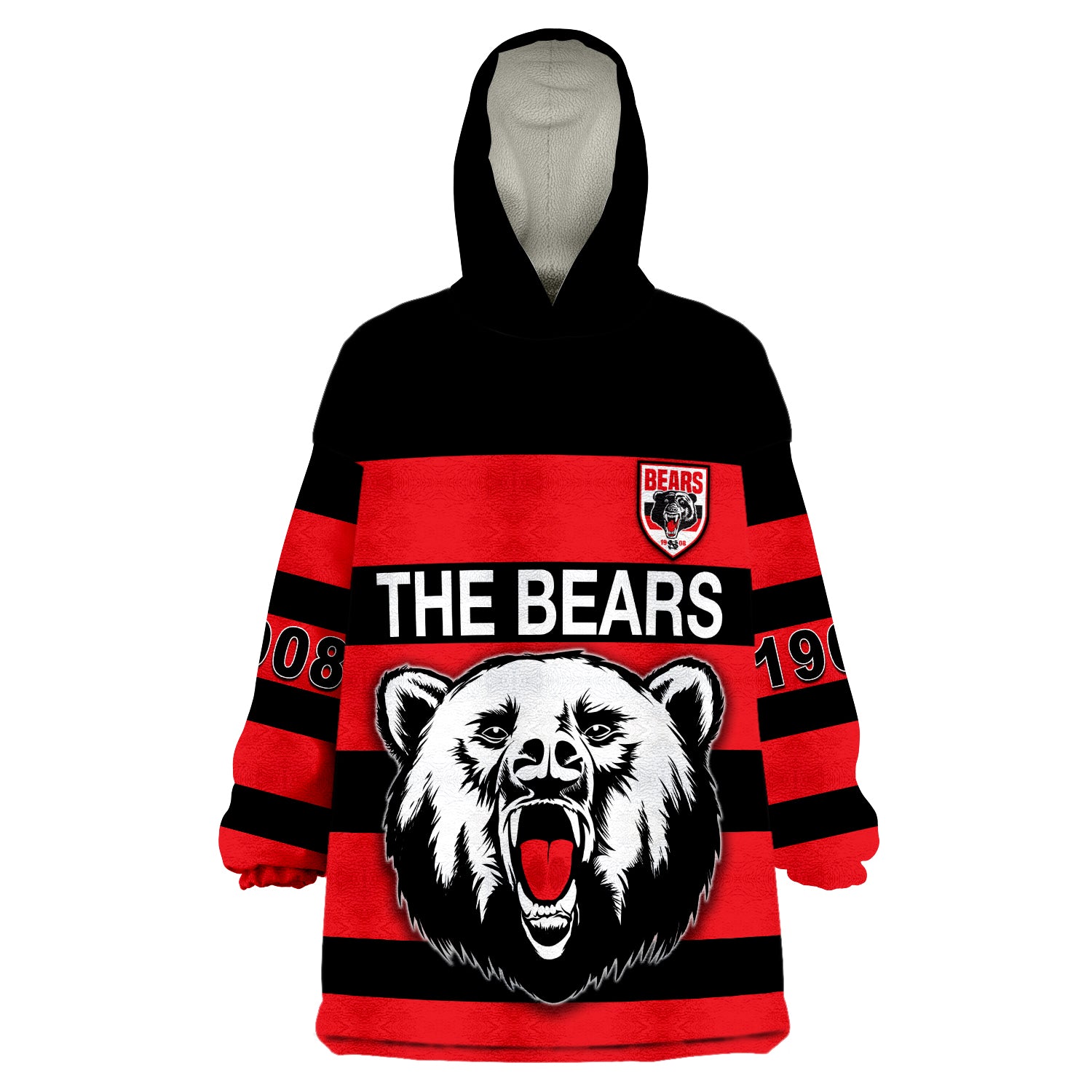 custom-text-and-number-the-bears-north-sydney-bears-strong-comeback-wearable-blanket-hoodie
