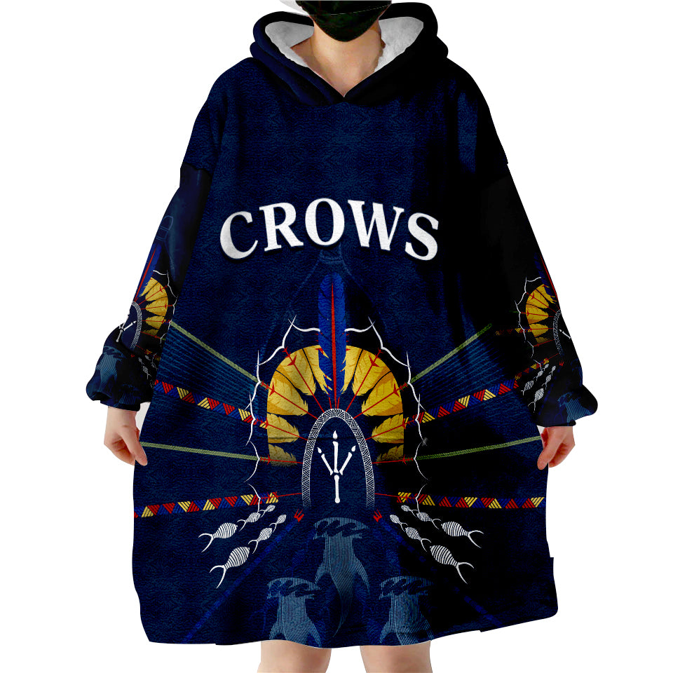 custom-text-and-number-the-crows-indigenous-adelaide-football-wearable-blanket-hoodie