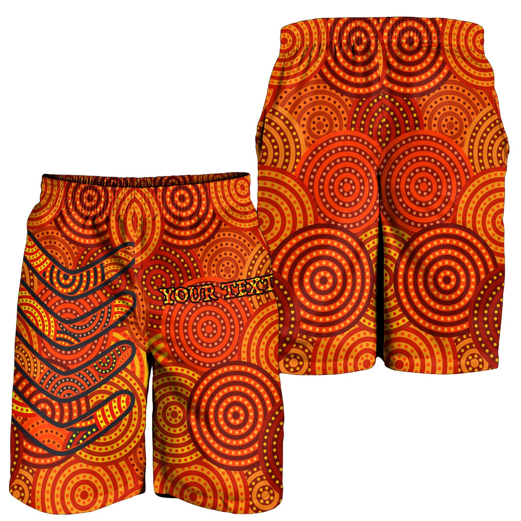 aboriginal-personalised-mens-short-aboriginal-boomerangs-and-dot-circle