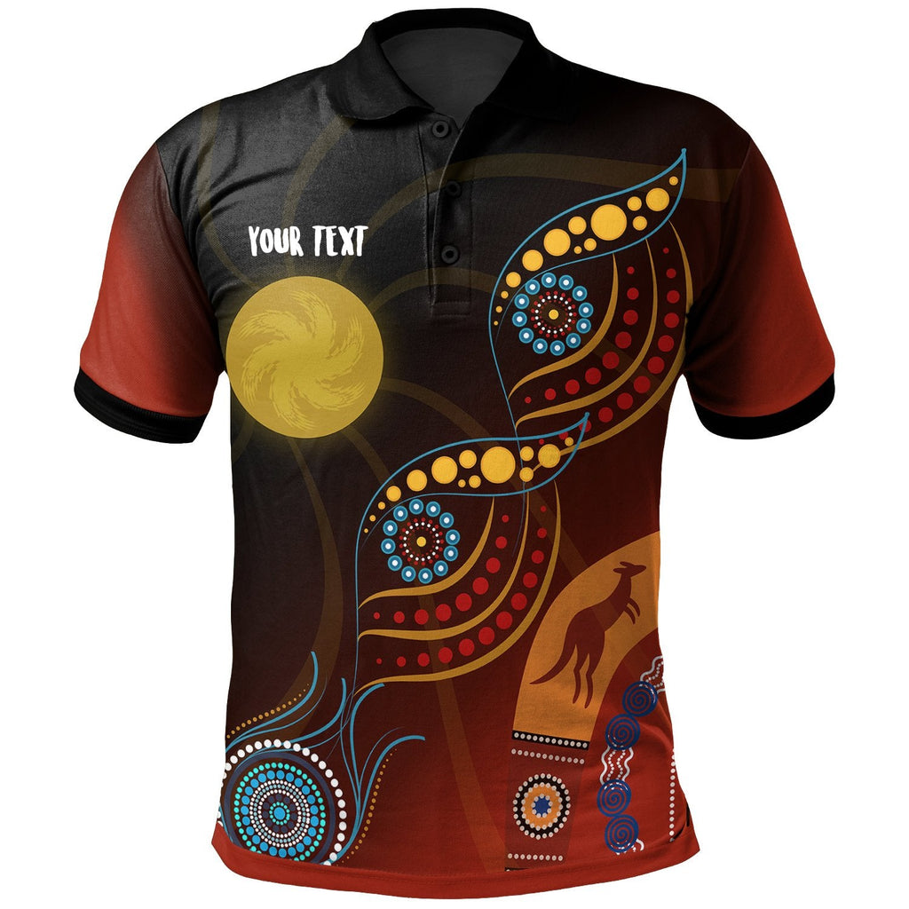 personalised-polo-shirt-flowers-on-the
