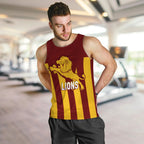 (Custom Personalised) Lions Harvey Brunswick Leschenault Football 2022 Men Tank Top - LT12