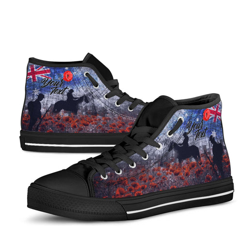 custom-text-anzac-day-high-top-shoe-lest-we-forget-vintage-poppies