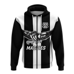 (Custom Personalised) Magpies Busselton Football 2022 Hoodie - LT12