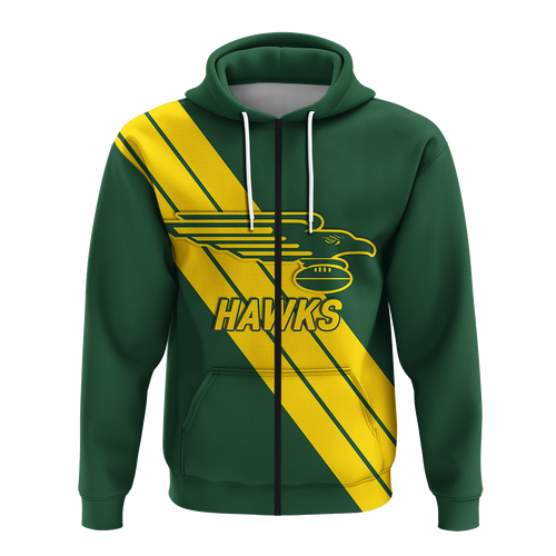 (Custom Personalised) Hawks Football 2022 Augusta Margaret River Hoodie - LT12