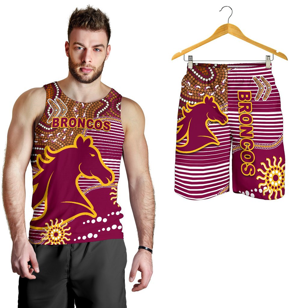 combo-men-tank-top-and-men-short-broncos-super-indigenous-brisbane