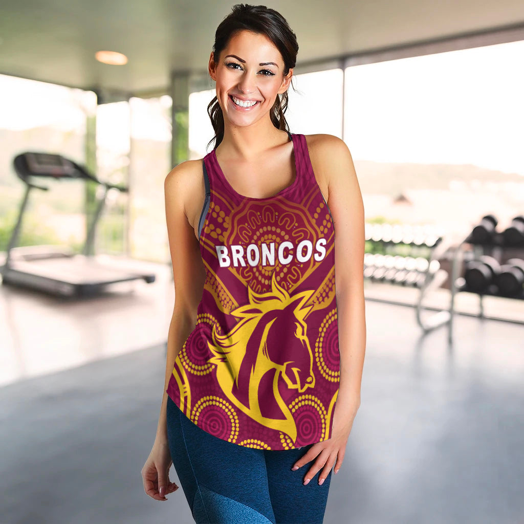 Broncos Indigenous Women Racerback Tank LT13 - Vibe Hoodie